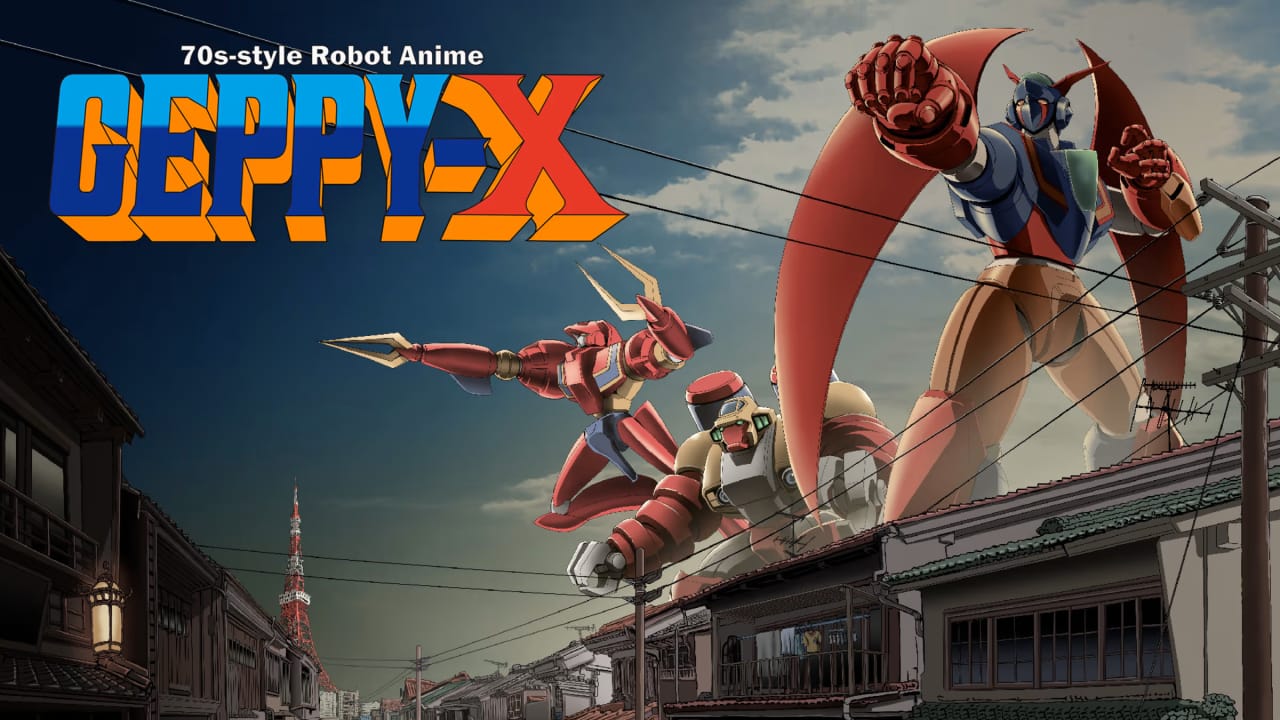 70年代风格机器人动画:杰比-X丨70s-style Robot Anime Geppy-X-伏羲SAAS