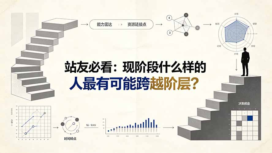 付费文章:站友必看:现阶段什么样的人最有可能跨越阶层?-伏羲SAAS
