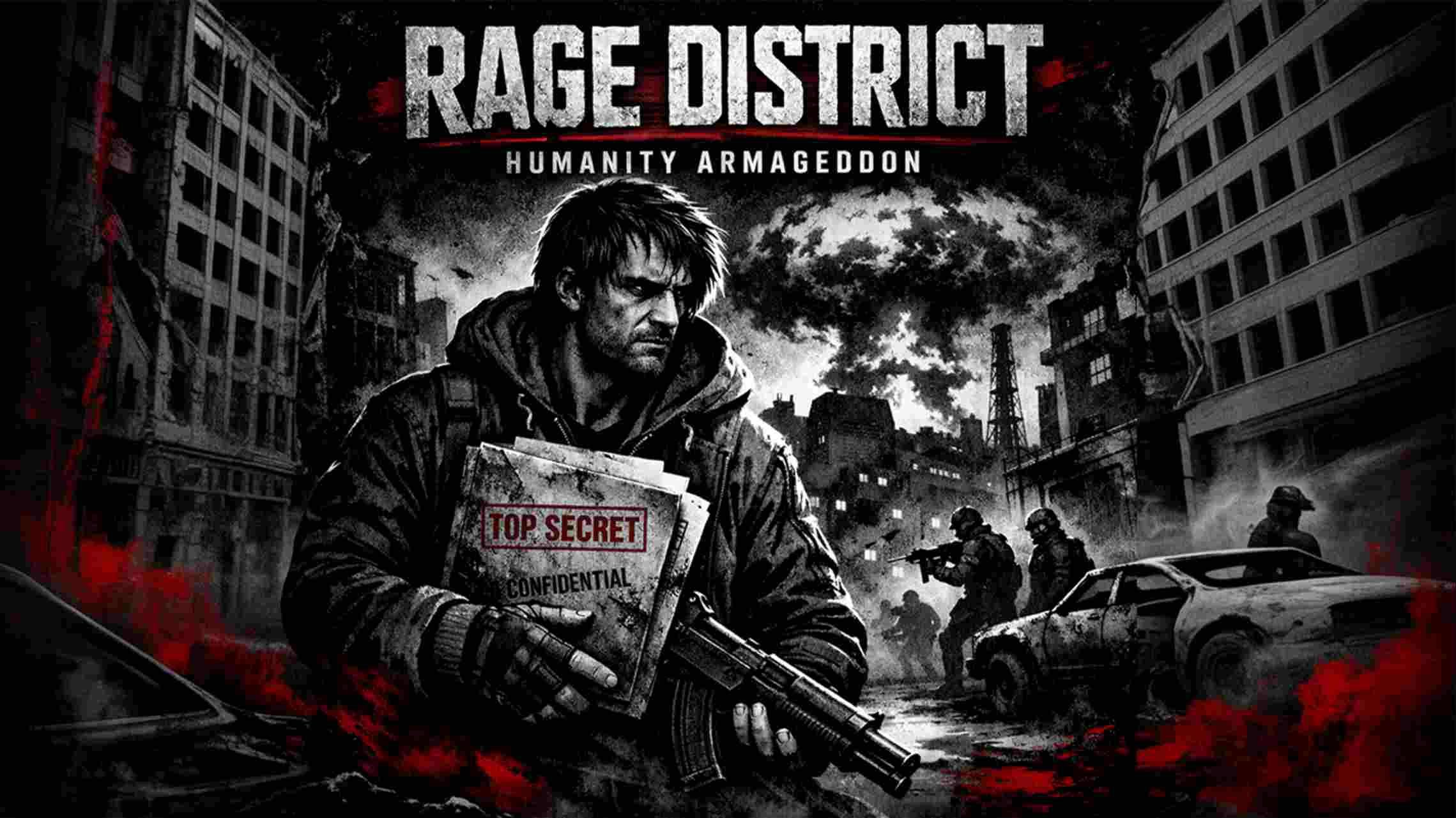 【美版】狂怒区 人类末日 Rage District – Humanity Armageddon 英语-伏羲SAAS