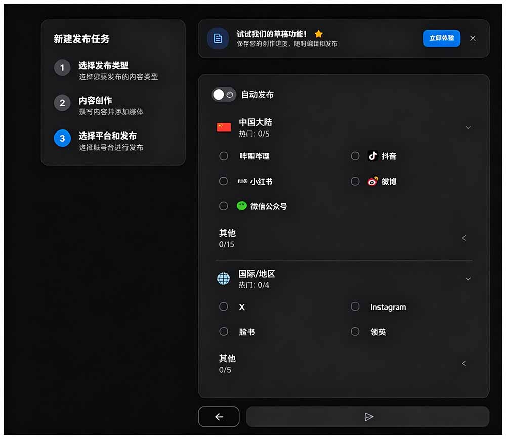 图片[3]-一键发布内容到 10+ 社交媒体平台！支持视频/图片内容，一次编辑全网-伏羲SAAS
