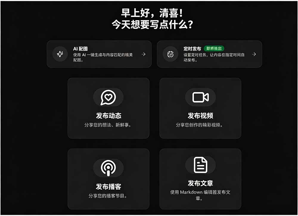 图片[1]-一键发布内容到 10+ 社交媒体平台！支持视频/图片内容，一次编辑全网-伏羲SAAS