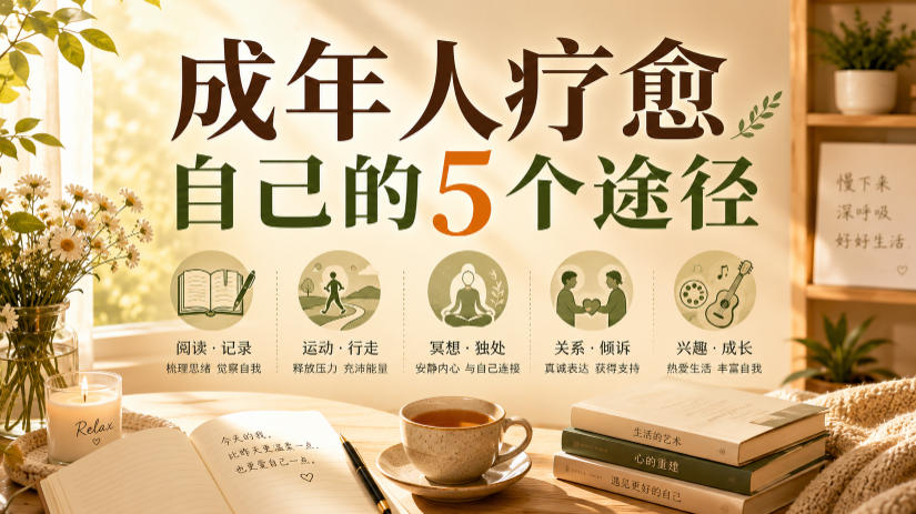 付费文章：成年人疗愈自己的5个途径-伏羲SAAS