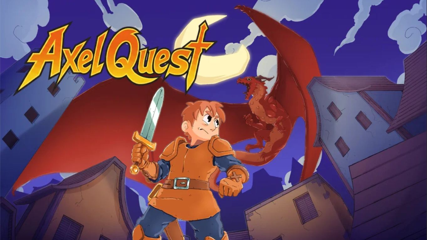 【美版】阿克塞尔大冒险 .Axel Quest 英语-伏羲SAAS