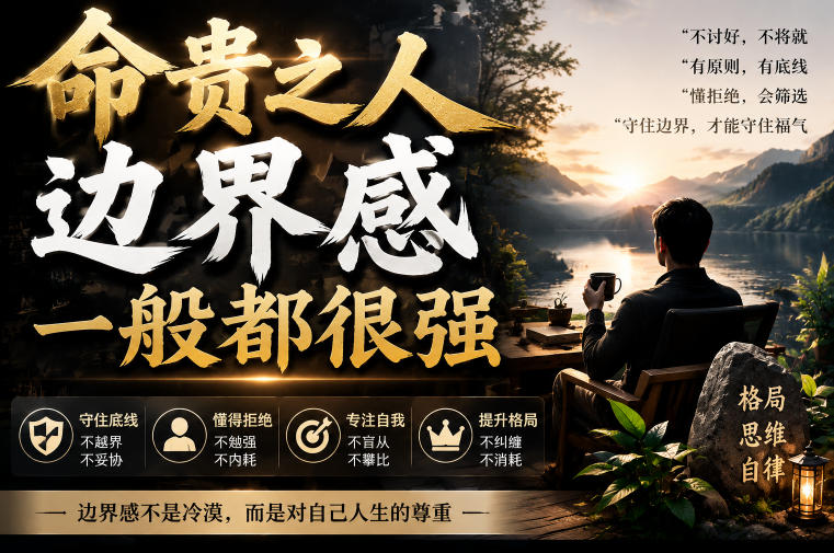 付费文章：命贵之人，边界感一般都很强-伏羲SAAS